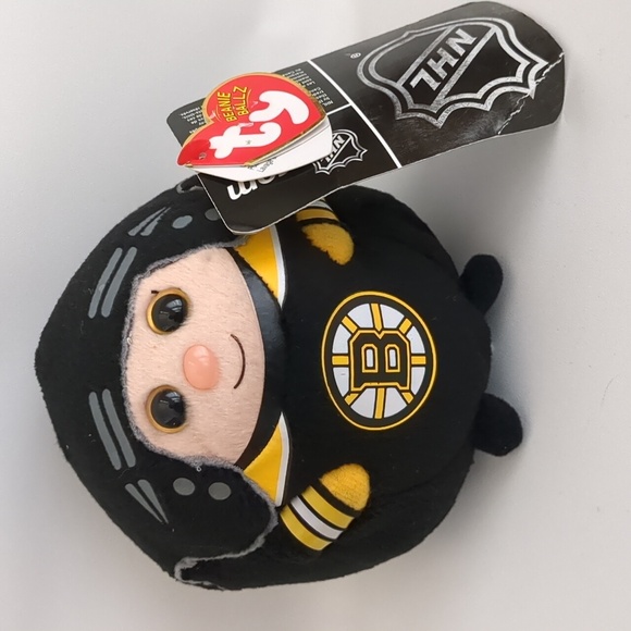 Ty Beanie Ballz Boston Bruins - Picture 1 of 3